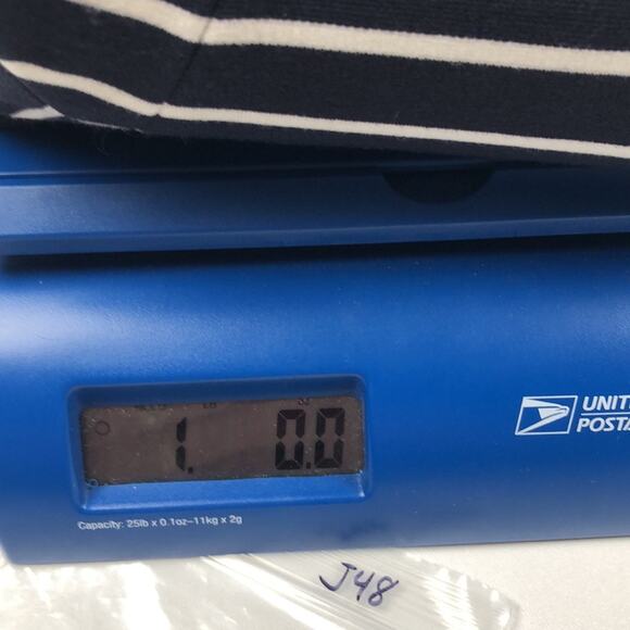 Michael Kors Navy Blue /White Stripped Blazer 2 - Picture 10 of 10